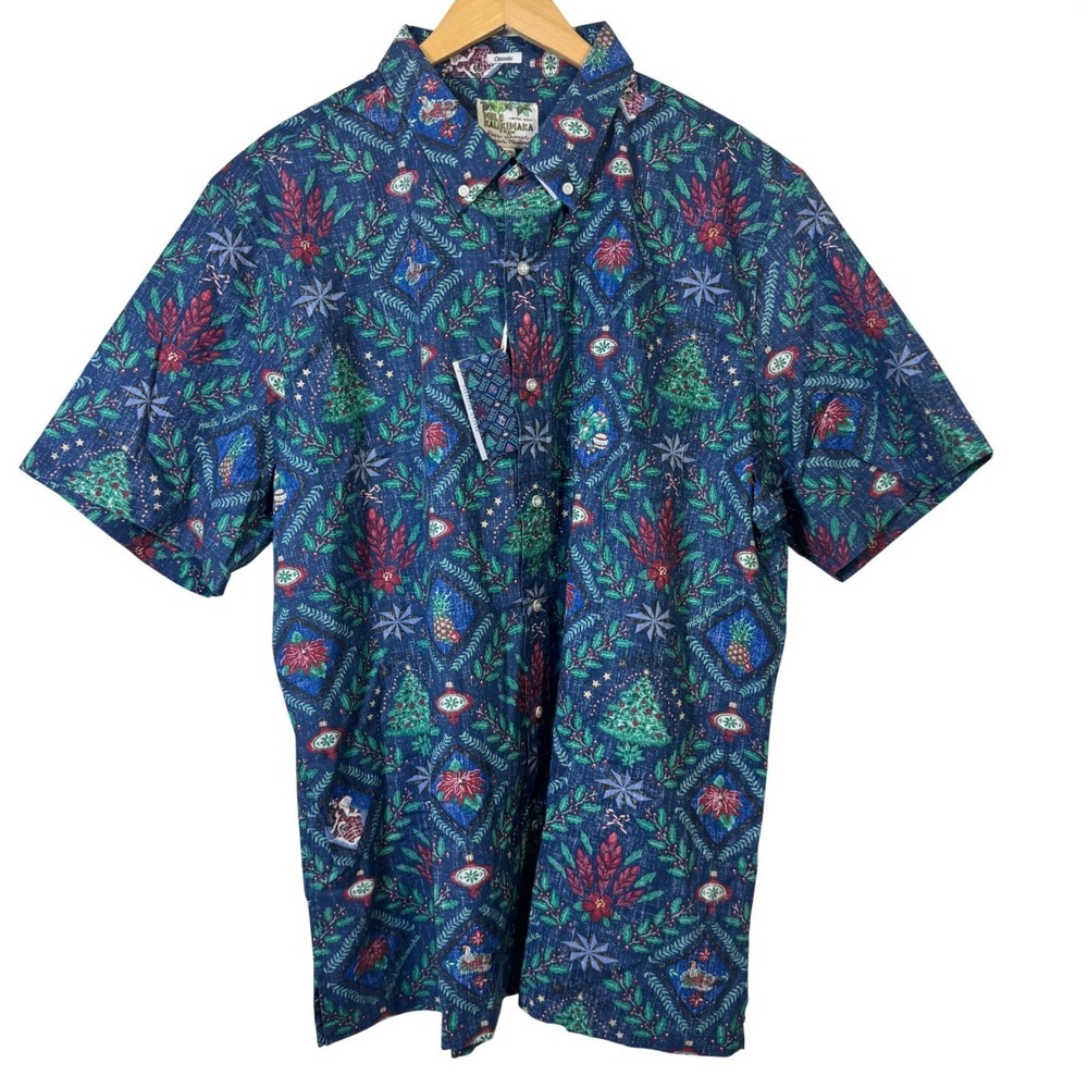 Reyn Spooner XXL Mele Kalikimaka 2025 Hawaiian Christmas Shirt Brand New